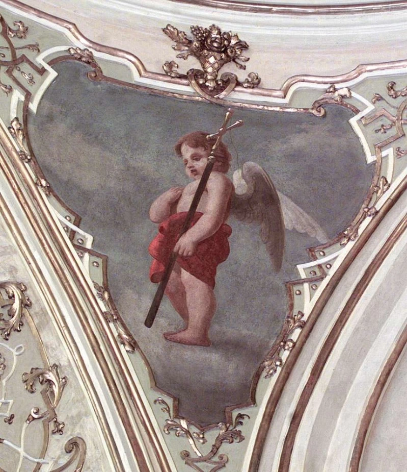 Angioletto con croce